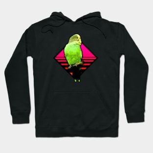 80s Retro Budgie Hoodie